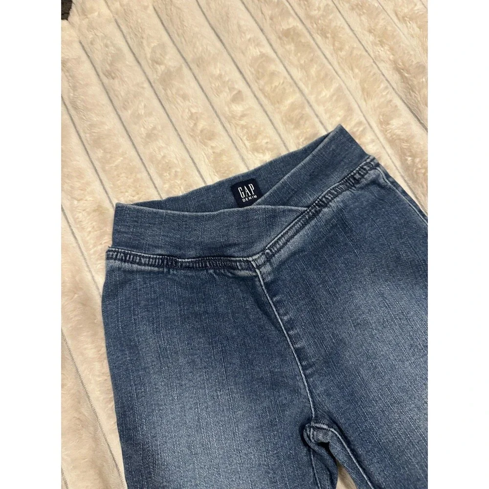 Gap Girls ‘70 Flare Pull-on Denim Jeans Size 6 NWOT